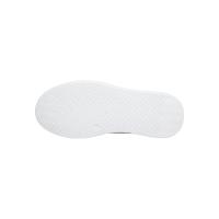 Zapatillas Blancas casual con Plataforma de 5cm - Deportivas Sneakers - Cordones Planos Anchos - Estilo Simple Casual - 7931- - details 3