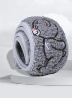 Cubierta De Volante De Coche Invernal De Peluche Térmica Antideslizante Para Todas Las Marcas Sin Anillo Interior - details 18
