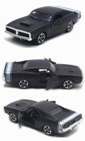 Modelo De Coche De Colección Dodge Challenger Hellcat Vintage Clásico 1:32 Con Sonido Y Luz Juguete De Retroceso Para Niños Regalo Metal - details 9