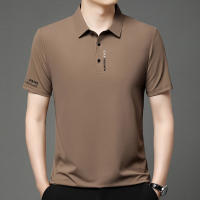 Camisa Polo Para Hombre Verano 2024 Casual Color Sólido Manga Corta Cómoda Y Fresca Moda Casual Antigüedad: Nueva - details 16