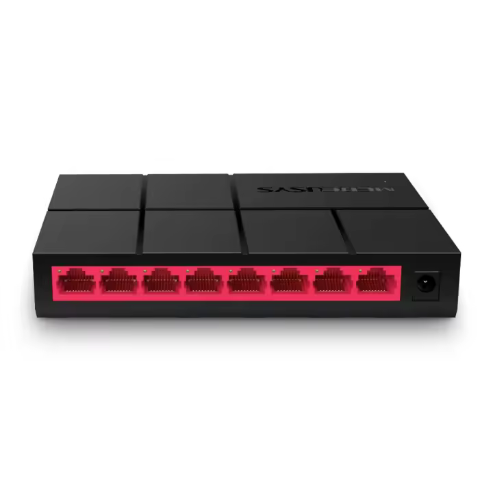 Switch Desktop 8-Puertos 10/100/1000Mbps-Mercusys MS108G - 1