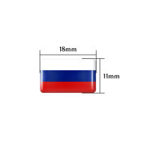 10pcs Etiquetas De Epoxy Para Decoración Interior De Coche Bandera De Emiratos Árabes Unidos Tailandia Holanda Rusia Brasil Italia Adhesivo Para Interiores De Automóviles - details 1