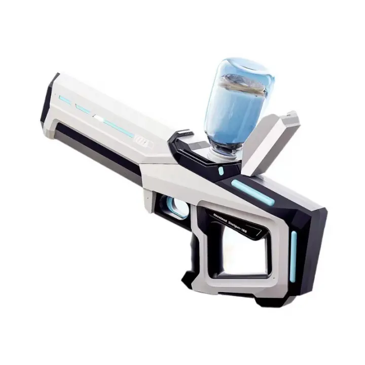 Pistola de agua eléctrica de pulso, juguete de gran capacidad, pistola de agua de succión automática de agua, tecnología negra, pistola de agua - 1