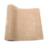 Corredor De Mesa De Lona Vintage Jute Natural Para Bodas Y Fiestas De Navidad Textil Para El Hogar Decoración De Paisaje Rústico - details 5
