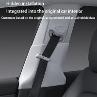 Ajustador De Cinturón De Seguridad Para Coche Para Tesla Model Y Limiter Anti-Neck Para Conductor Y Copiloto Panel Anti Cuello Con Freno De Cinturón - details 6