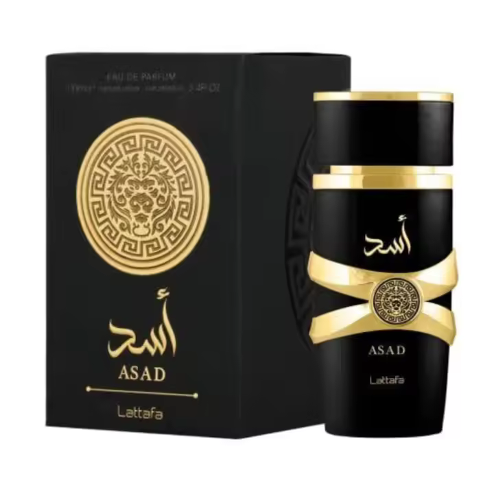 Perfume Arabe Asad de Lattafa 100 ml – Poder Intenso y Sofisticación Oriental, 100% Original de Lujo Árabe - 1