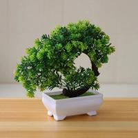 Plantas Artificiales Bonsái Árbol Simulado Flores Falsas Ornamentos De Mesa Para Decoración Del Hogar Material Plástico - details 6