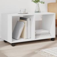 vidaXL Armario con ruedas madera ingeniería 72x33x42,5 cm en color Roble Sonoma/artisian oak/Blanco y más | almacenamiento funcional diseño moderno para baño dormitorio sala - details 2