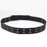 Cinturón Unisex De Lona Pora Y Nylon Para Hombres Y Mujeres Cinturón Deportivo De Alta Calidad Estilo Casual Con Patrón Rayado - details 21