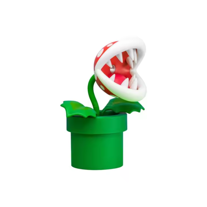 Lámpara Planta Piraña Super Mario Bros Nintendo - 1