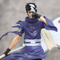 Figura De Acción Naruto 27cm Uchiha Obito Akatsuki Interchangeable Cabezas Juguete Coleccionable Para Niños Y Adultos - details 8