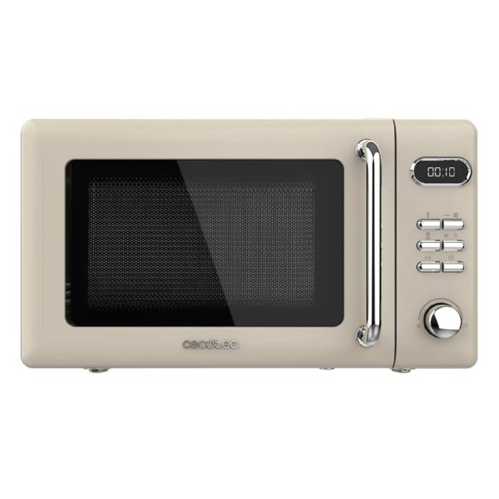 CECOTEC MICROONDAS DIGITAL RETRO BEIGE