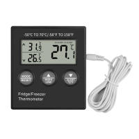 Termómetro Digital LCD Para Congelador Y Nevera Rango De Temperatura -50~110 Grados Mini Termómetro Para Nevera Y Refrigerador - details 4