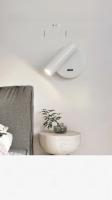 Lámpara De Pared LED Moderna Rotatable Y Ajustable Para Lectura Luz De Noche Para Dormitorio Sala De Estar Estudio Iluminación Doméstica - details 1