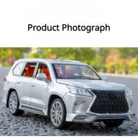Coche De Juguete a Escala 1:32 LX570 SUV De Aleación Con Sonido Y Luz Vehículos Miniatura Para Decoración Regalos Para Niños Pull Back - details 4