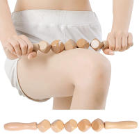 Herramienta De Masaje De Madera 6 En 1 Para Terapia Lymphática Desplazamiento Masajeador Anticelulitis Fascia Rodillo Masajeador Para Relajación Muscular Corporal - details 10