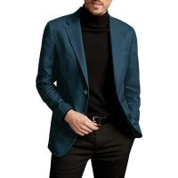 Chaqueta De Cabello De Sapo Para Hombre Slim Con Alineación Monosílabo European Size M-XXL Chaqueta Inteligente Casual Delgada Para Negocios - details 6