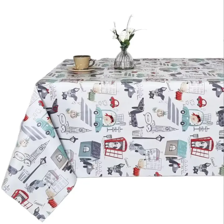Mantel Hulehule Tex Hule Anti manchas Impermeable Dibujos infantiles Ideal para niños PVC - KIDS - 1