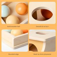 Juguete Montessori Caja De Monedas De Madera Con Juego De Bolas Y Puzzle Doble Cajón Regalo Educativo Para Bebés De 2 a 6 Años - details 19
