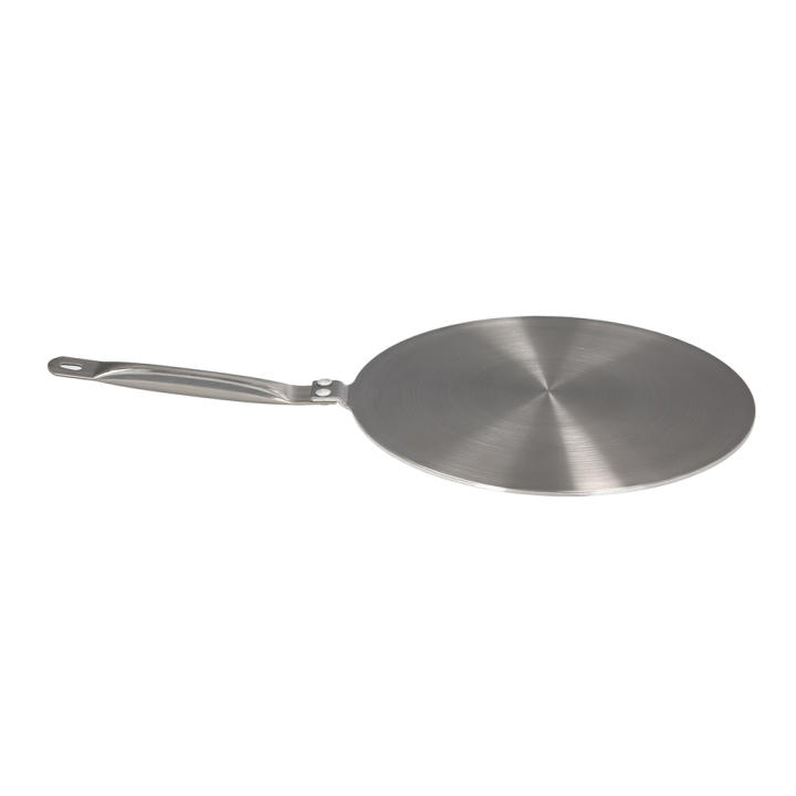 Oryx 3-layer stainless steel induction and vitroceramic adapter | heat diffuser disc for coffee makers, clay pots, pots and pans | thickness 3 mm (ø 21.5 cm / ø 23.5 cm)