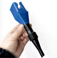 Funel De Aceite Para Coche Y Motocicleta Retráctil De Plástico Filtro Portátil Telescopio Tubo De Rociado Para Refill De Combustible - details 4