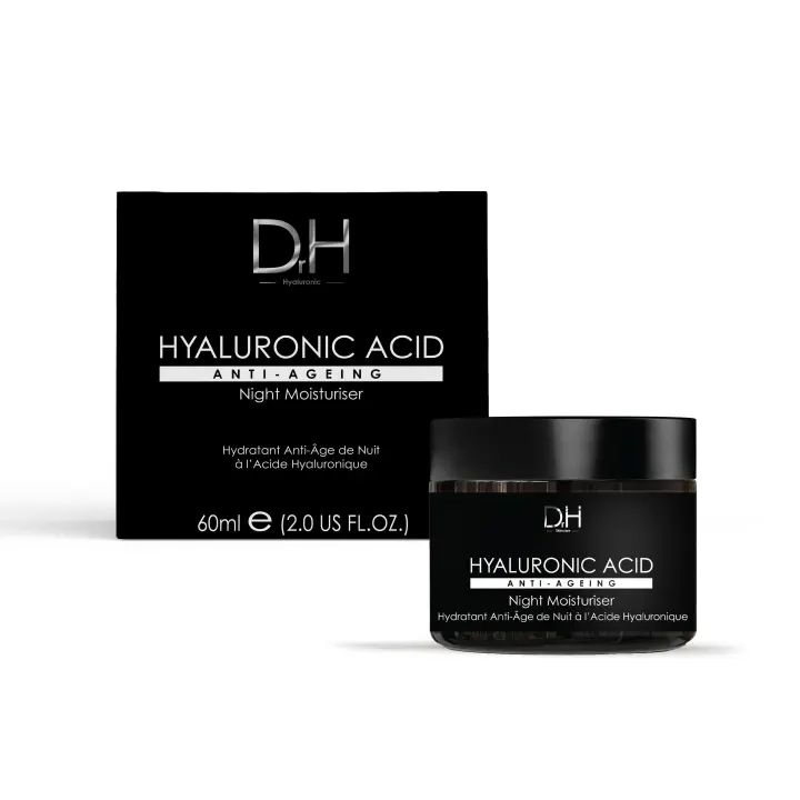 skinChemists Dr H Crema Hidratante de Noche Antiedad con Ácido Hialurónico - 1