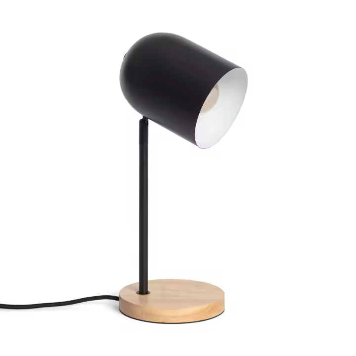 Ledkia Lámpara de Mesa Metal Kidonge Blanco - 1