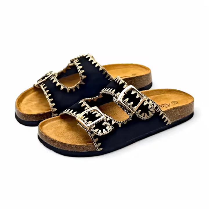 Calzados soraia, sandalias plana para mujer uso casual, ideal para un look de verano ✅ Entrega 24/72h a España Vacación Elegante De moda Bohemio Vacación De moda Guay Elegant Fashionable Rhinestone Bohemian - 1