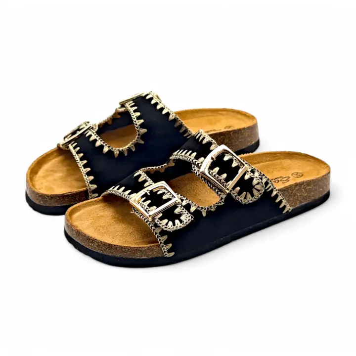 Calzados soraia, sandalias plana para mujer uso casual, ideal para un look de verano ✅ Entrega 24/72h a España Vacación Elegante De moda Bohemio Vacación De moda Guay Elegant Fashionable Rhinestone Bohemian - 1