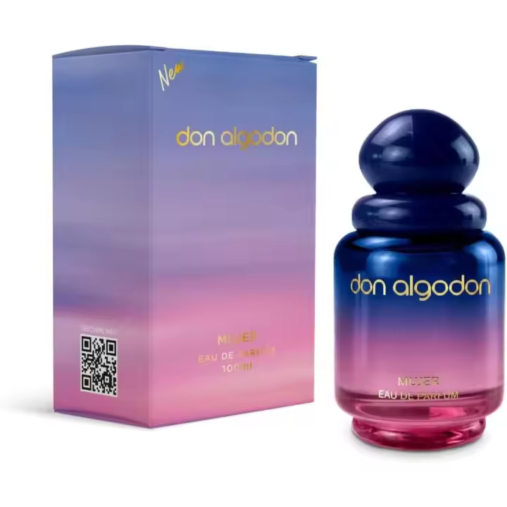 Don Algodon Eau de Parfum Mujer 100 ml - Perfume floral gourmand con lirios del desierto, coco e iris -Fragancia intensa, femenina y envolvente - 1