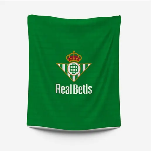 Real Betis Balompie Manta Coralina 120x150cm - 1