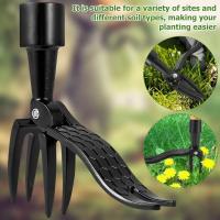Extraedor De Malas Hierbas De Metal Para Jardín Herramienta Manual Sin Necesidad De Inclinarse Herramienta De Riego Y Plantación - details 1
