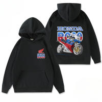 Sudadera De Capucha Para Hombre Honda RC30 1990 Motocicleta Customizada Para Clubes Al Aire Libre Con Capucha Estampado De Motocicleta Material De Algodón Otoño E Invierno - details 12