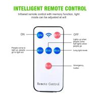 Lámpara Solar LED De Pared Split 3 Modos Impermeable Con Sensor De Movimiento Iluminación De Calle Para Jardín Seguridad De Garaje Luz De Pared - details 8