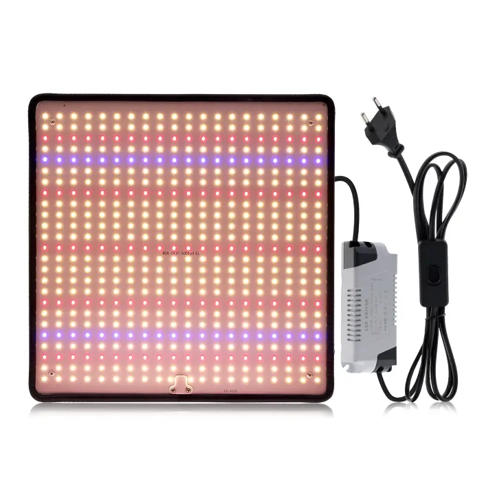 Luz LED de espectro completo, lámpara Phyto de AC85-240V, 40W, para tienda de cultivo interior, luz de crecimiento de plantas - 1