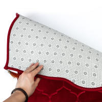 Alfombra De Oración Portátil Para Viajes Soft Worship Non-slip Con Diseño De Plegado De Flannel Para Musulmanos Durante El Ramadán Alfombra Antideslizante Para Interior - details 10