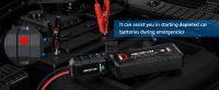 NEXPOW Arrancador de Coches,1500A Arrancador de Baterias de Coche 12V(para 7.0L de Gasolina o 5.5L de Diésel), Carga Rápida QC3.0, Pinzas Inteligentes y Linterna LED - details 3