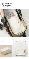 Manta de Bebe Tejida para recién nacido, ropa de Cama para Niño y Niña, edredón de 100x80cm, envolvent para cochecito infantil, Moda Super suave, Cuadros de Flores 3D bonitos - details 8