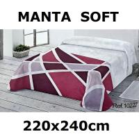 Manta para came,natura soft extra suave,100% poliester,220x240cm,cm,fespu - details 0