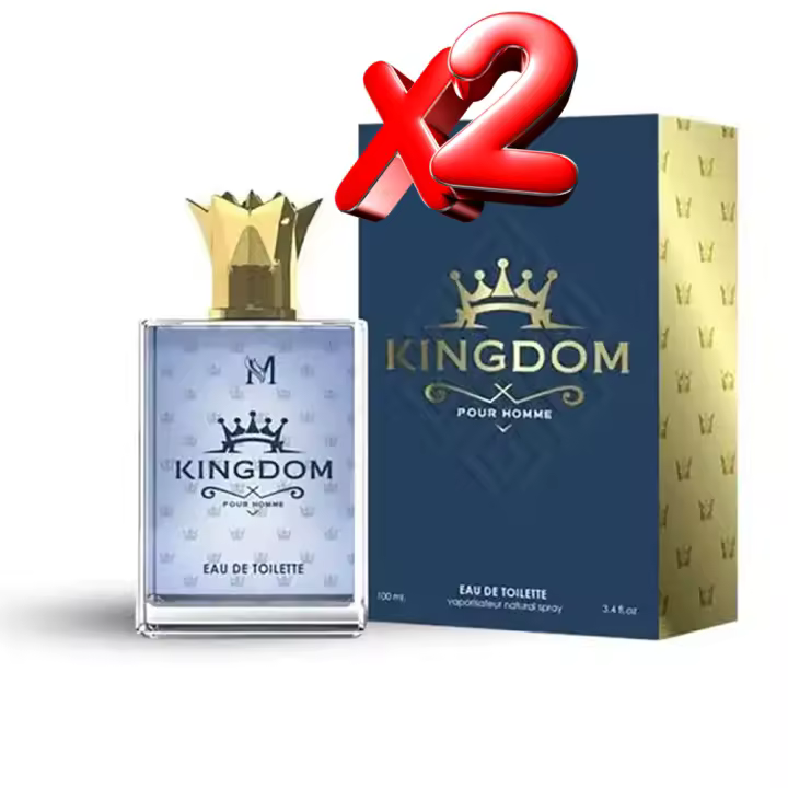 2 UNIDADES KINGDOM Eau de Toilette para hombre 100ml Montage Brands Fragancia inspirada en otros perfumes - 1