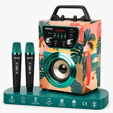 Micrófono Karaoke Infantil Con 2 Micrófonos Inalámbricos, Luces LED Y Efectos De Voz – Perfecto Para Fiestas Y Regalo Para Niñas De 3 Años En Adelante