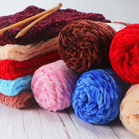 Hilo De Terciopelo Chenille 3mm Grueso Para Tejer Y Crochet Suave Y Suave Para Mantas Bebés Y DIY Gorros Cuellos - details 8