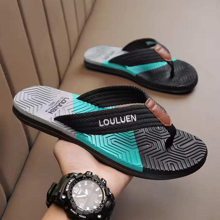 HY Sandalias De Hombre De Alta Calidad Para Playa Y Verano Transpirables Y Moda Casual Zapatillas De Playa Outdoor Para Adultos - 1
