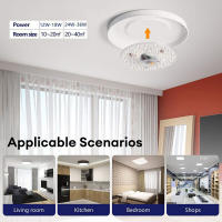 Lámpara Redonda LED Para Techo 12W 18W 24W 36W Reemplazo De Tablero Magnético Accesorio De Iluminación Circular - details 3