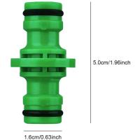 Conector Rápido De Jardín Tubo De Manguera ABS 1/2" Fin De Doble Hembra Adaptador Extensor Para Conector De Agua De Jardín - details 2