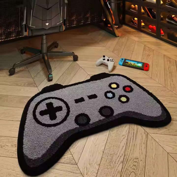 VIKAMA Alfombra De Sofá Para Sala De Estar Y Dormitorio Diseño Creativo Imitación De Cashmere Suave Y Resistente a La Suciedad Alfombra Para Decoración Del Hogar Antideslizante Y Resistente Al Envejecimiento - 1