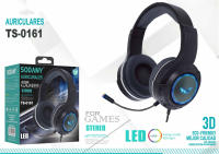 Sanda Gaming Auriculares Over-The-Ear con Cable y Micrófono - details 1