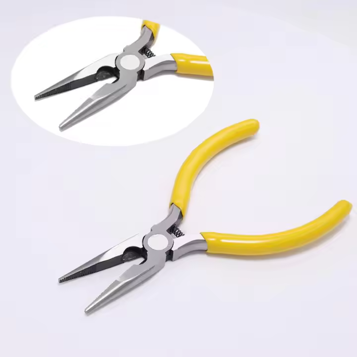 Alicates Multifuncionales Para Joyería Herramientas De Metal Para El Arte De Hacer Joyas Con Nariz Redonda Y Corte De Alambre Accesorios Hechos a Mano - 1