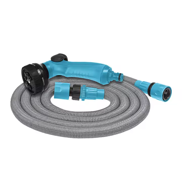 SET MANGUERA EXTENSIBLE BASIC DE 22,5 m CON CONECTORES Y PISTOLA  CELLFAST - 1