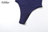 Conjunto De Verano Elegante Para Mujer Nibber Hipster Irregular 2 Piezas Halter Bodysuit + Falda Larga Cubierta Clubwear - details 8